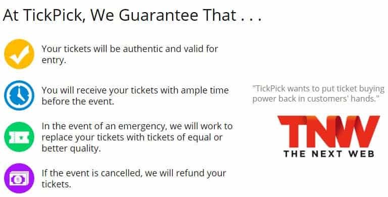 tickpick reviews 2019 guarantee authentic valid legit reliable