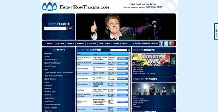 frontrowtickets.com reviews 2020 is frontrowtickets reliable legit safe website