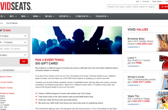 reviews vivid seats reliable legit safe site