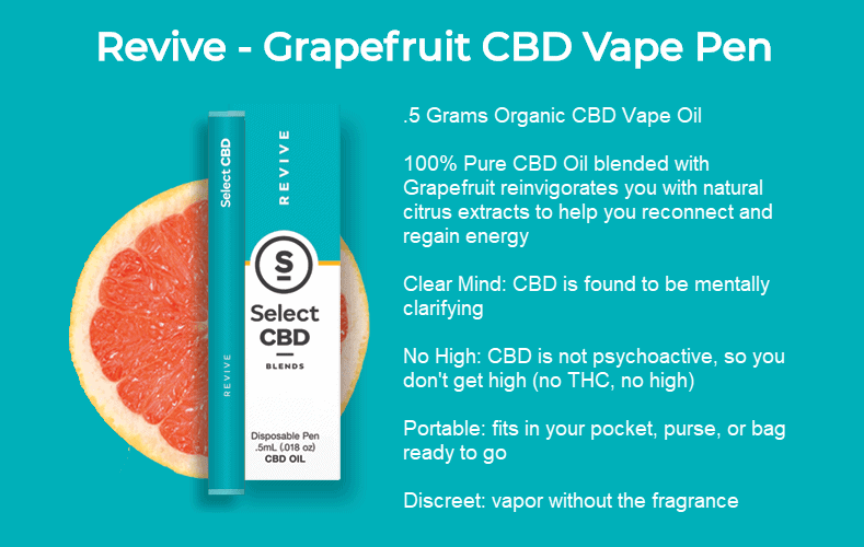 select cbd revive vape pen review grapefruit