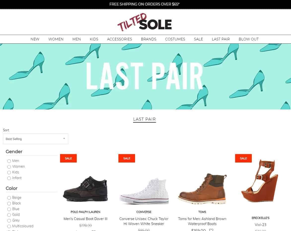 Tilted Sole Reviews (2020) | Is Tilted Sole Legit & Reliable Site?