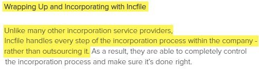 incfile vs legalzoom review comparison