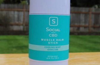 social cbd muscle balm stick reviews cooling mint