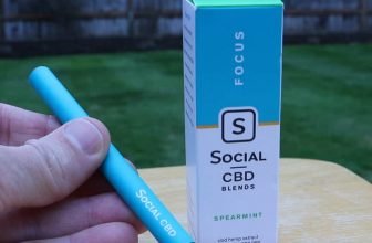 Social CBD Pen Review Spearmint Vape Pen