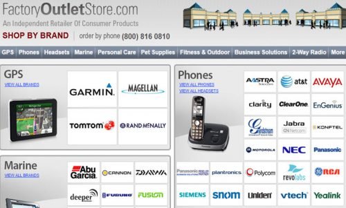 garmin factory outlet store coupons